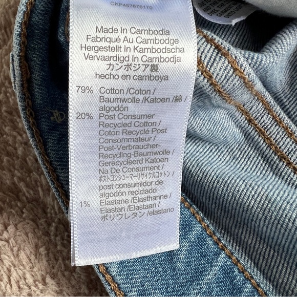 Madewell The Perfect Vintage Jean High Waist Distressed Women's Size‎ 31 - Picture 7 of 7